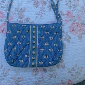vera Bradley blue bee pouch